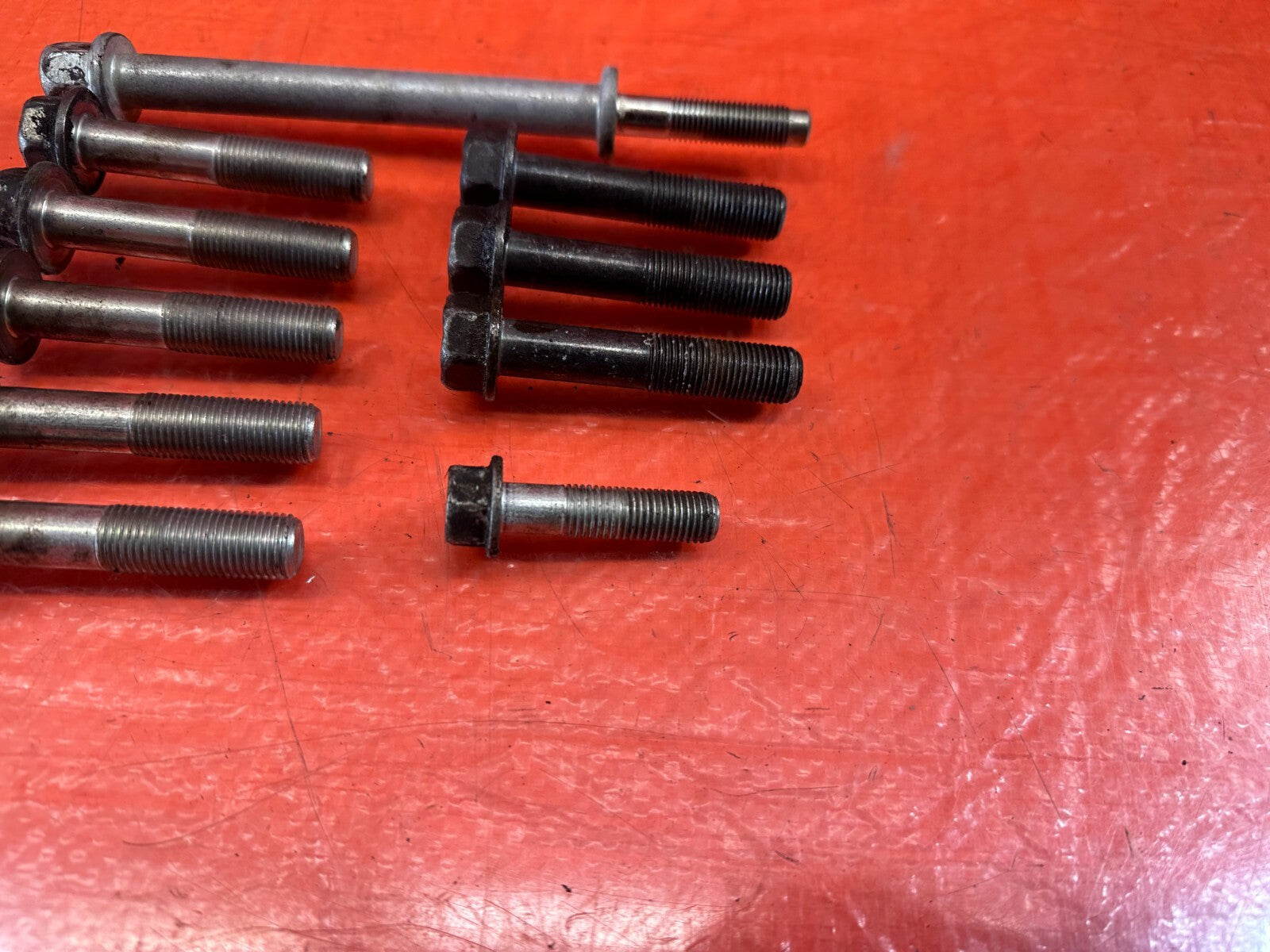 13 17 HONDA ACCORD SEDAN   TRANSMISSION BELL HOUSING BOLTS HARDWARE   OEM #2411