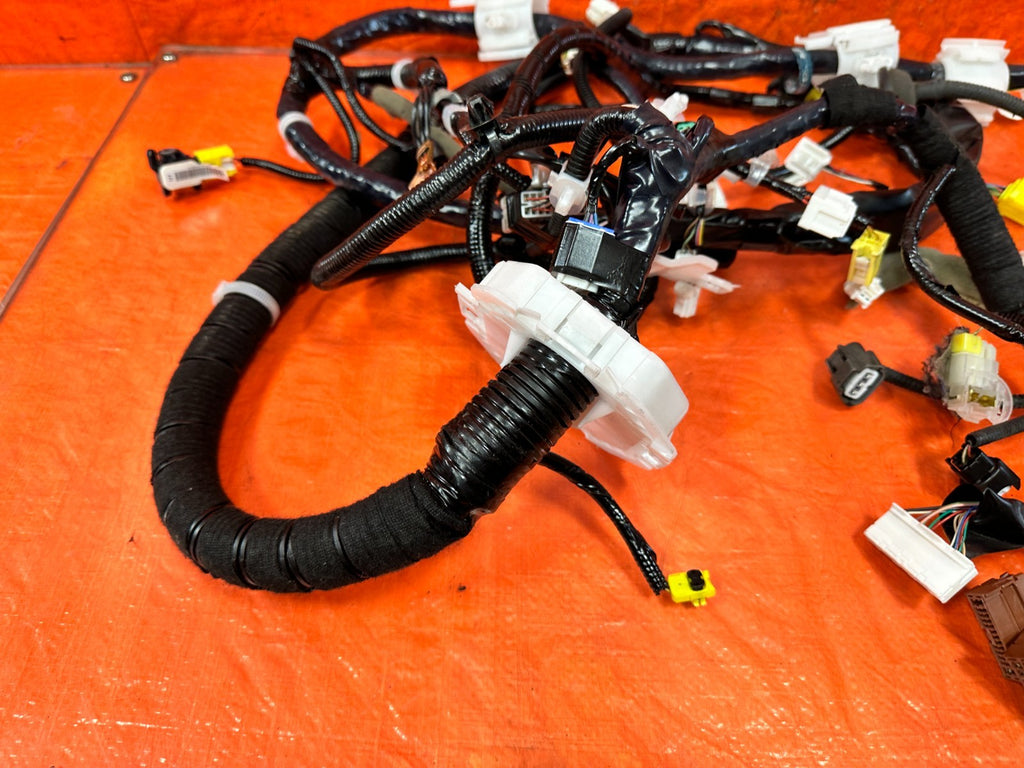2017 INFINITI Q50 RED SPORT 400 INTERIOR DASHBOARD DASH WIRING WIRE HARNESS #3163