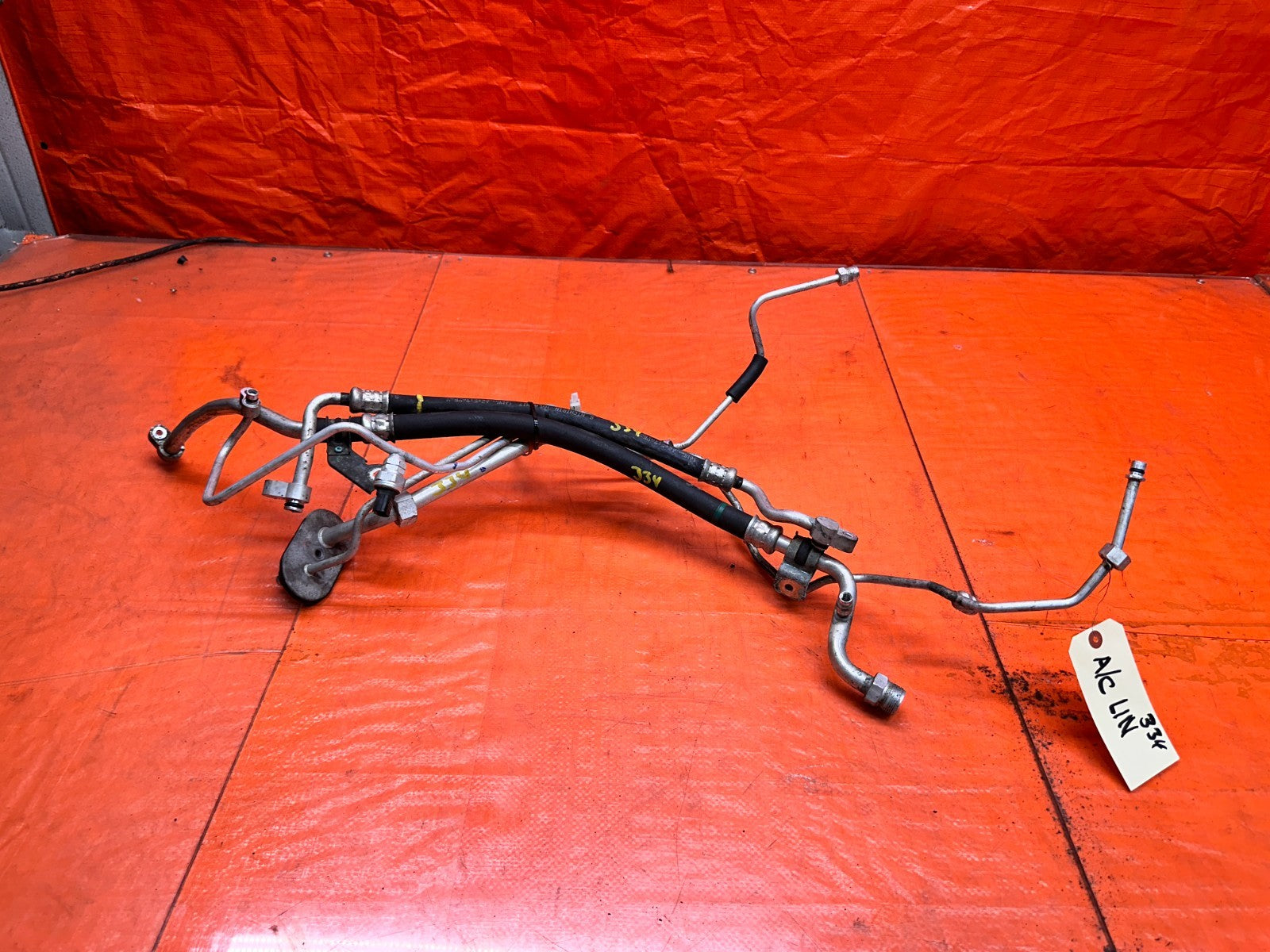 13 15 HONDA CIVIC SI 4D 2.4L AIR CONDITIONING AC HOSES LINES SET OEM #3340