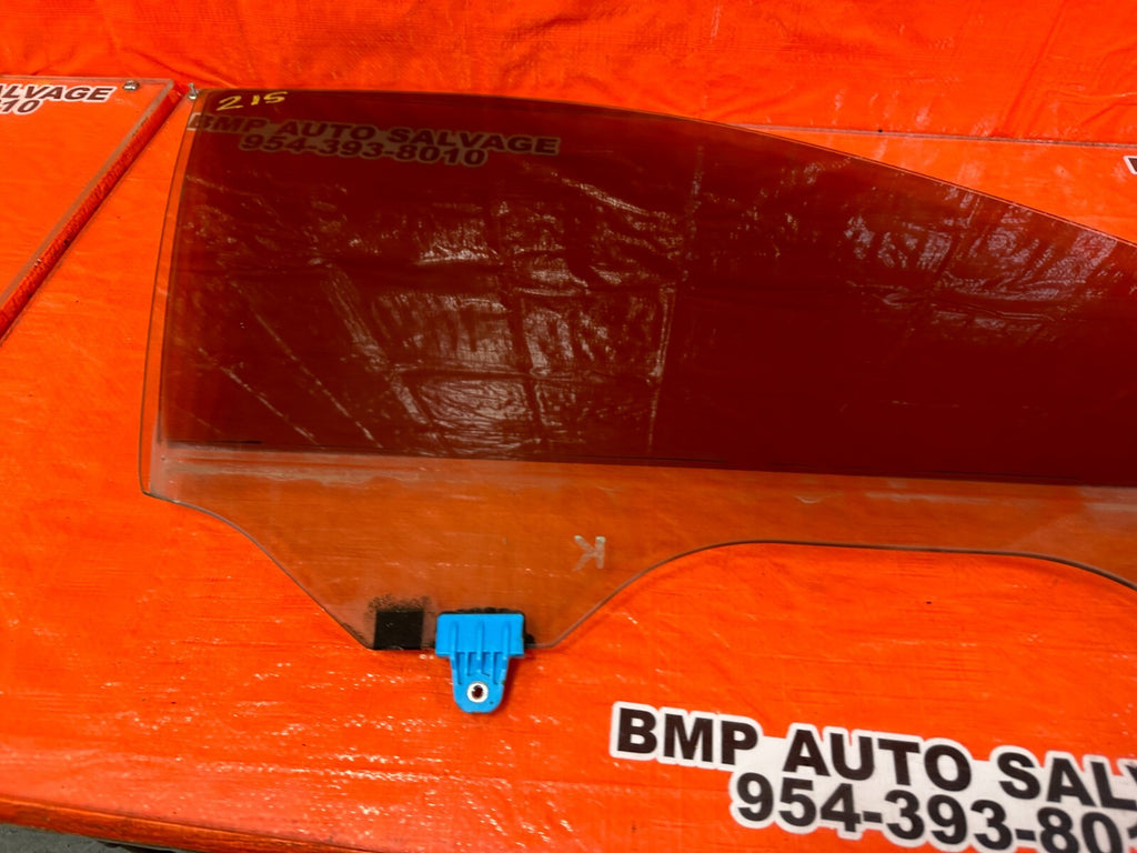 14 16 INFINITI Q50   DOOR GLASS WINDOW   PASSENGER RIGHT FRONT SIDE   OEM #2155