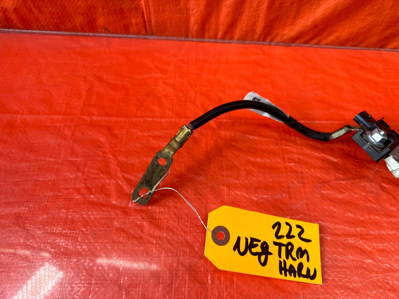 16 20 INFINITI Q50 Q60 3.0L   NEGATIVE TERMINAL BATTERY GROUND WIRE HARNESS #2222