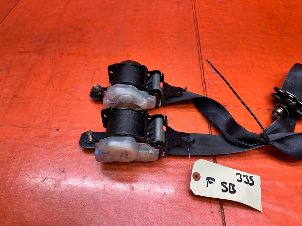 97 01 HONDA PRELUDE 2.2L DRIVER PASSENGER FRONT SEAT BELTS RETRACTOR OEM #3354