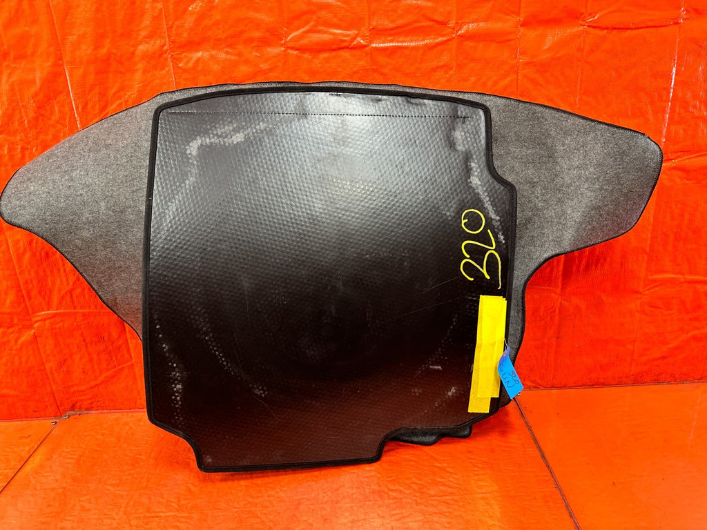08 15 INFINITI G37 & Q60    2D COUPE   TRUNK CARPET TRIM   BLACK   OEM #3207