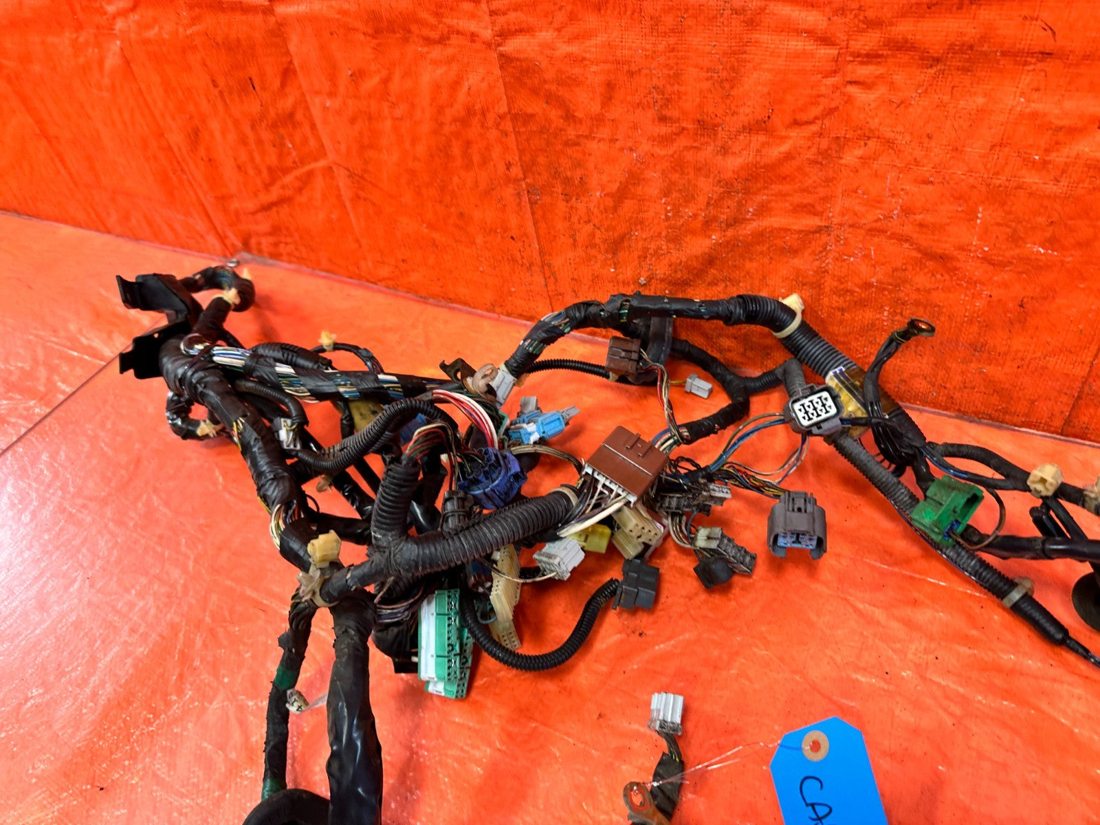 1998 98 HONDA CIVIC DX HATCHBACK INTERIOR FIREWALL CABIN WIRING WIRE HARNESS 3196