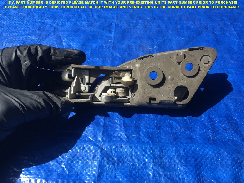 OEM 2008 2009 2010 2011 HONDA ACCORD SEDAN PASSENGER REAR INTERIOR DOOR HANDLE1