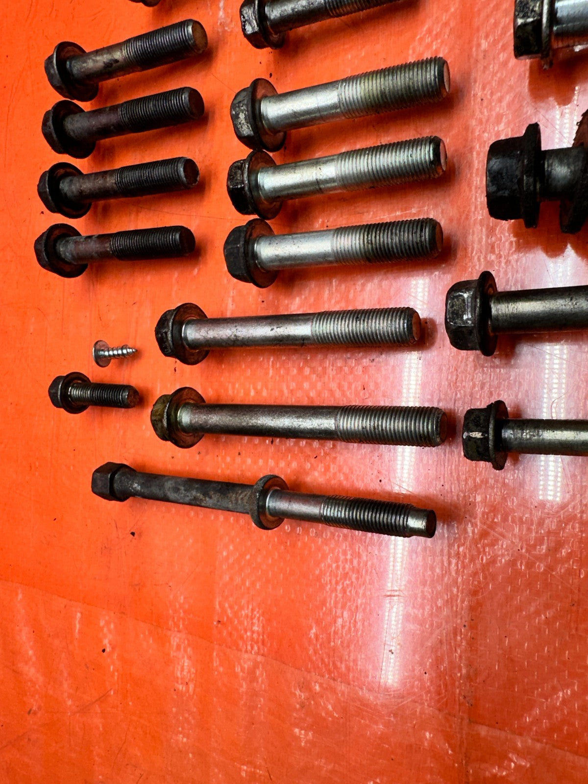 04 08 ACURA TSX 2.4L TRANSMISSION & MIDSHAFT MOUNTING BOLTS OEM #3308