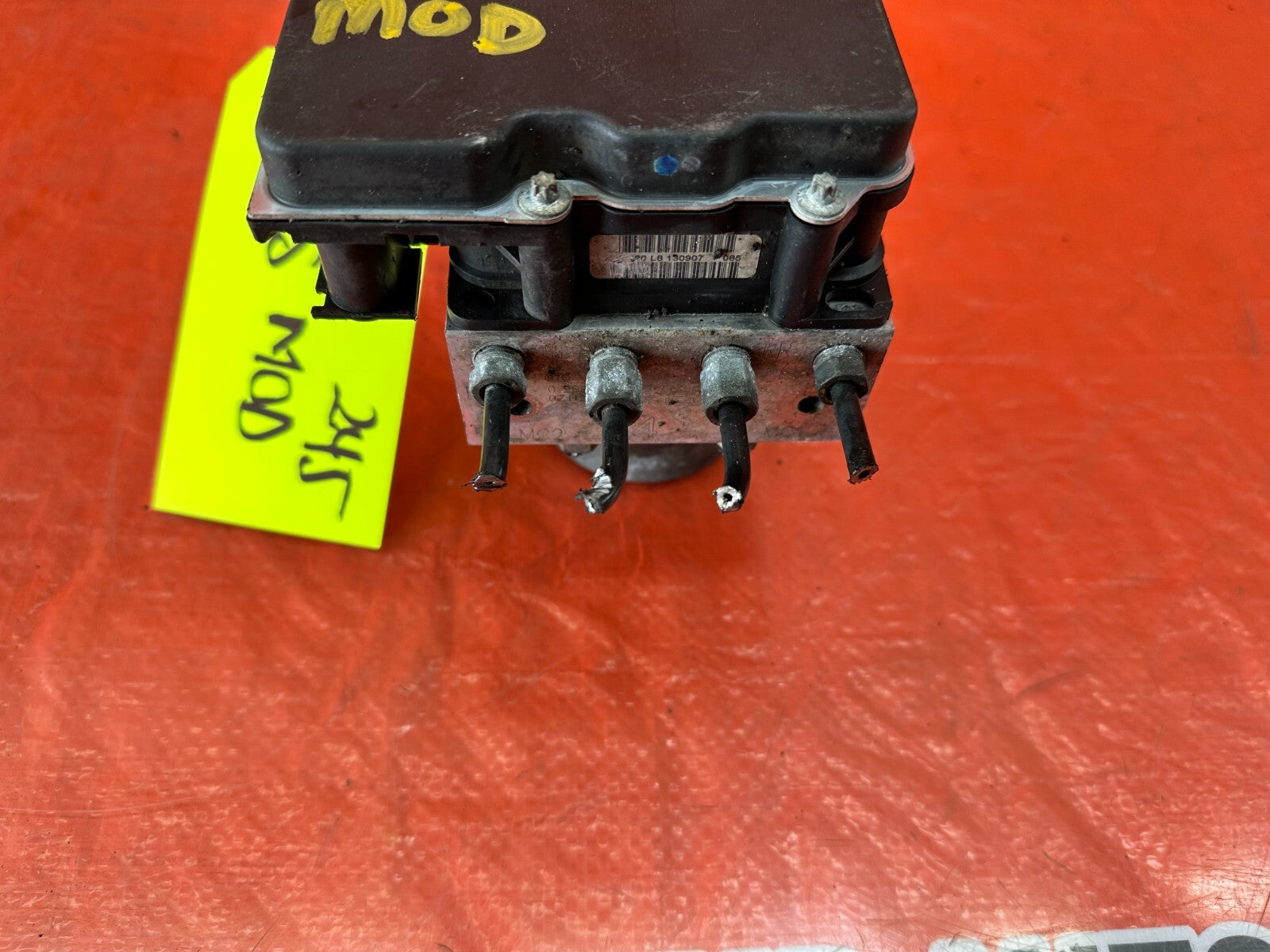 08 INFINTI G37 COUPE S SPORT ABS PUMP ANTI SKID LOCK ACTUATOR VSA MODULATOR #2454