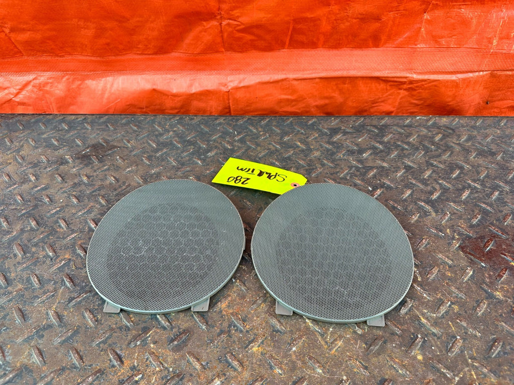 02 06 ACURA RSX   REAR INTERIOR SPEAKER COVER TRIM LEFT & RIGHT   TAN   OEM #2800