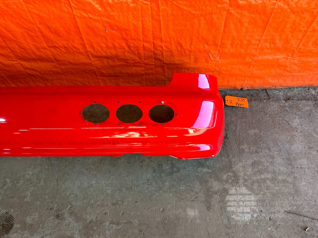 92 95 HONDA CIVIC HATCHBACK   REAR BUMPER COVER   CUT OUTS   FACOTRY OEM   #2353