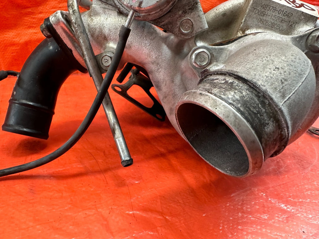 08 15 LANCER EVOLUTION X EVO 10   4B11T FACTORY TURBO CHARGER SET UP   OEM #2146