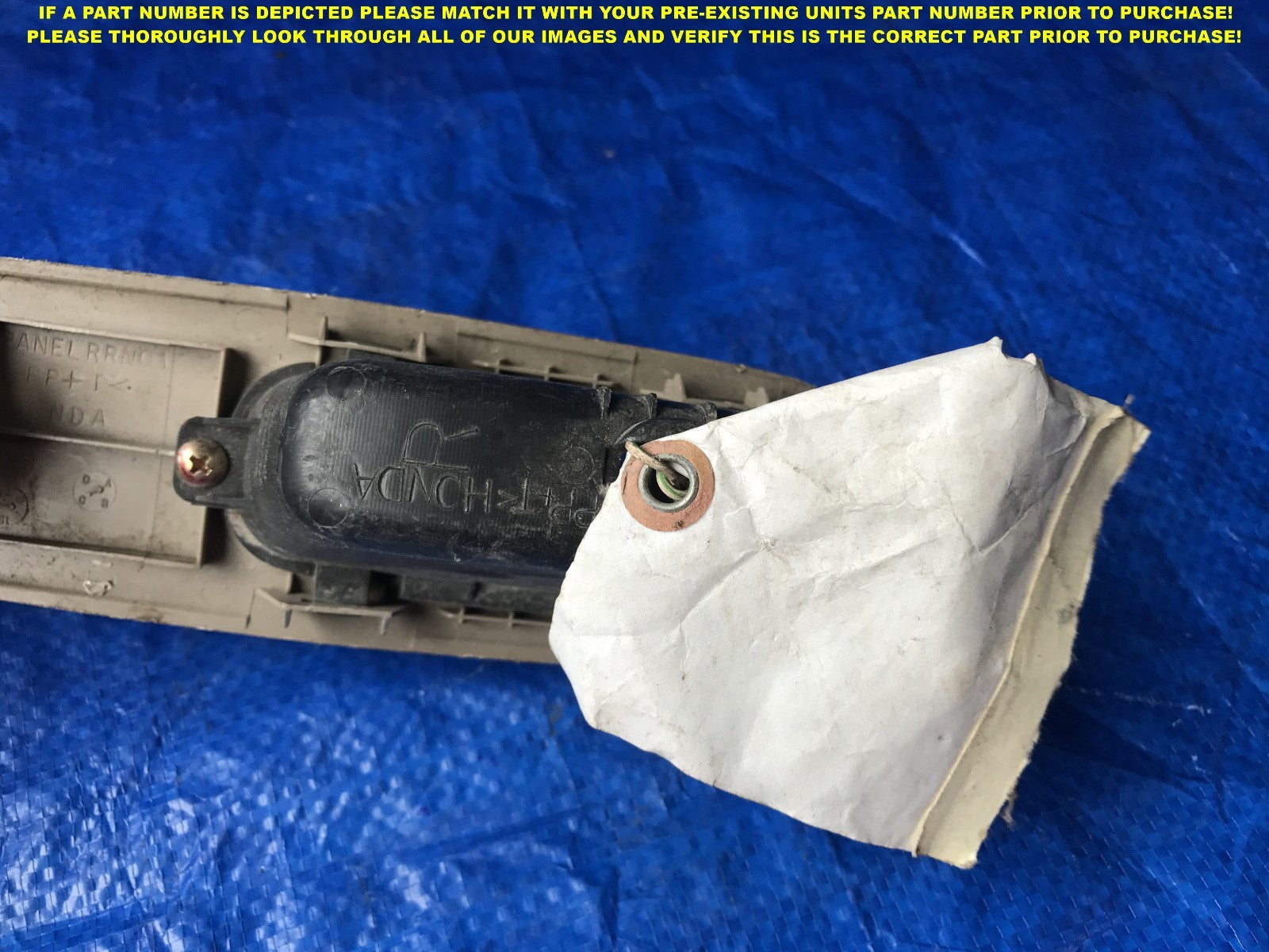 OEM 1998 1999 2000 2001 HONDA ACCORD SEDAN PASSENGER RIGHT REAR WINDOW SWITCH   2