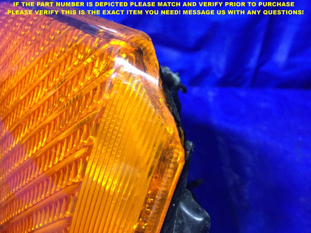 OEM 1987 NISSAN SENTRA GXE 4 DOOR HATCHBACK DRIVER LEFT TAIL LIGHT IMPERFECTION4