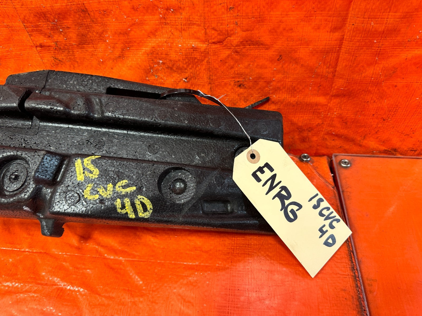 13 15 HONDA CIVIC SEDAN   FRONT BUMPER FOAM IMPACT ENERGY ABSORBER   #15CVC4