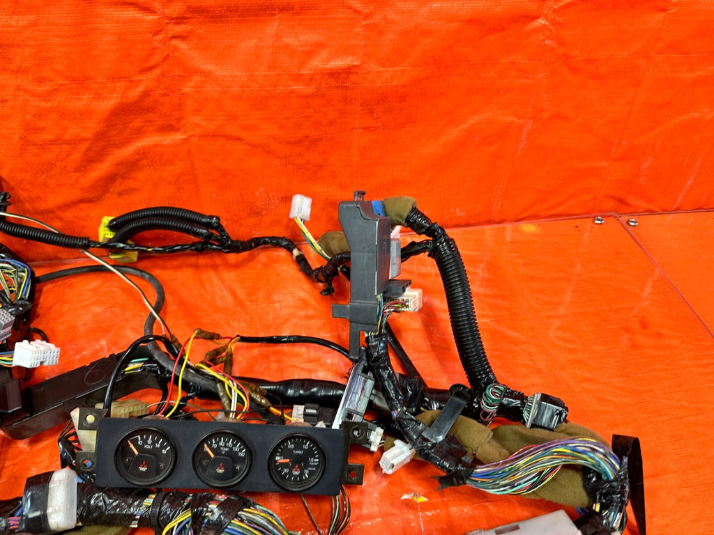 2006 06 LANCER EVOLUTION IX EVO 9 MR VOLT TEMP TURBO MR GAUGES W/ ALL WIRING OEM10