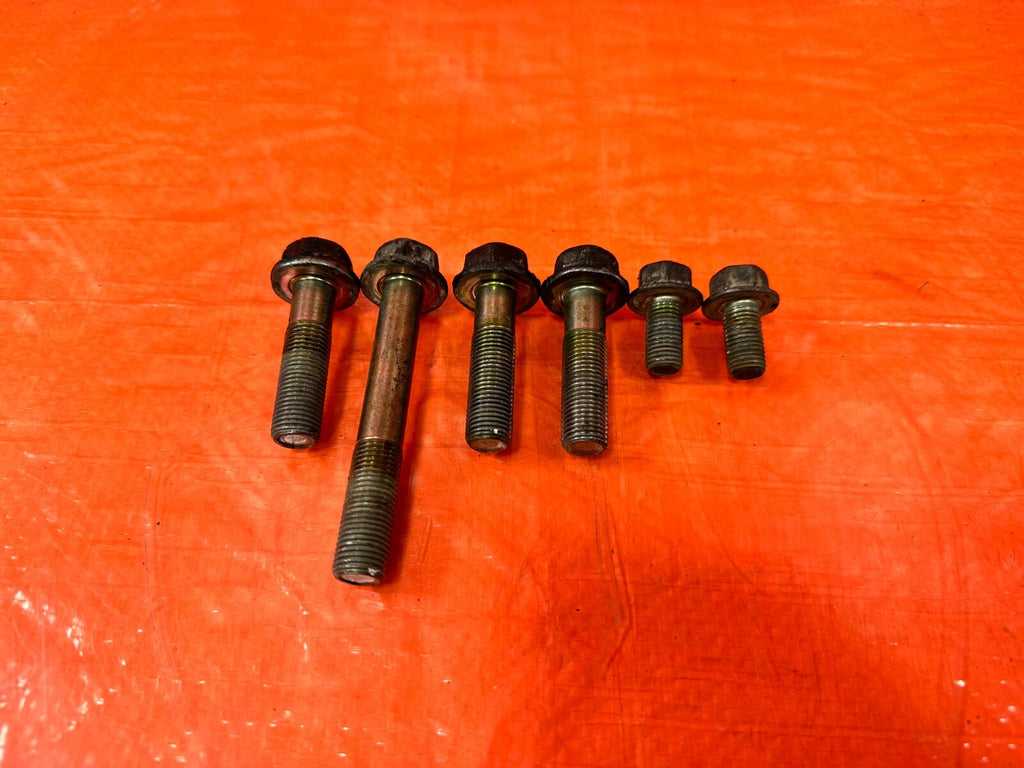 04 08 ACURA TSX   K24A2   FRONT ENGINE MOTOR MOUNT BOLTS HARDWARE   OEM #2910
