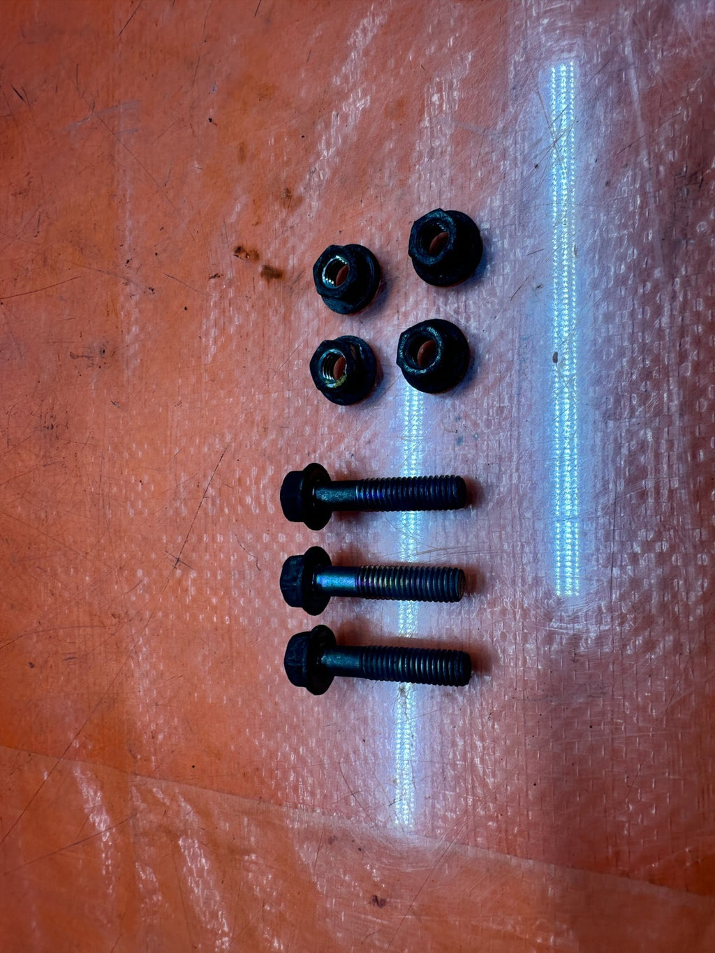 04-05 ACURA TSX 2.4L K24A2 INTAKE MANIFOLD MOUNTING BOLTS HARDWARE OEM #3394