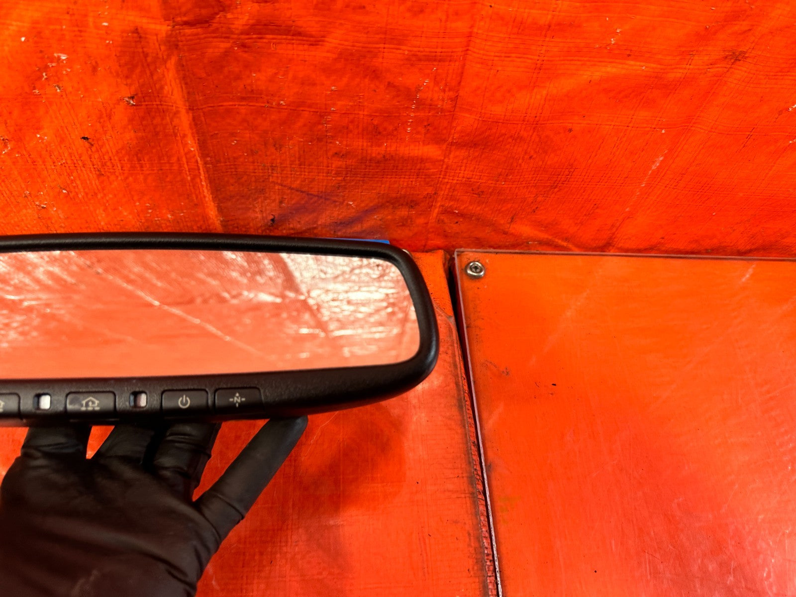 10 16 HYUNDAI GENESIS COUPE   REAR VIEW MIRROR W/ AUTO DIM   OEM FACTORY #3181