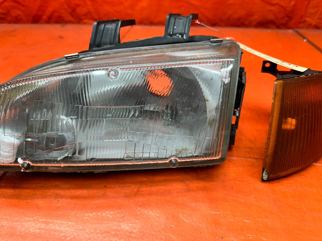1992-1995 HONDA CIVIC 2D 3D HEADLIGHTS CORNER LIGHTS PAIR SET OEM #3336