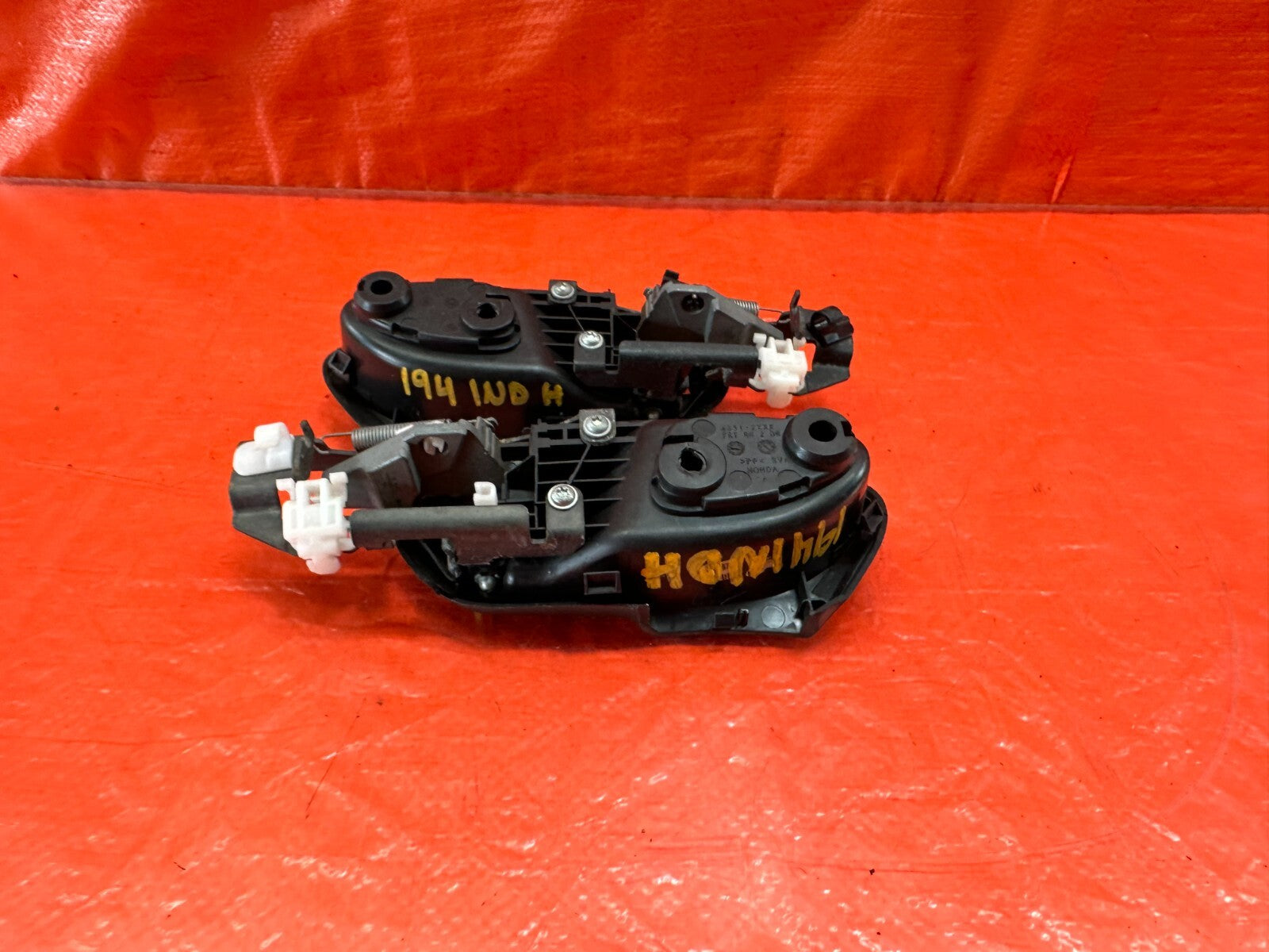 06 11 HONDA CIVIC   SI 2D COUPE   INTERIOR DOOR HANDLE SET   LEFT RIGHT OEM #1949