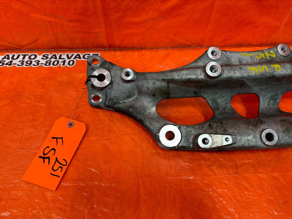08 12 HONDA ACCORD SEDAN 2.4L FRONT SUB FRAME CROSS MEMBER ALUMINUM BRACKET #2513