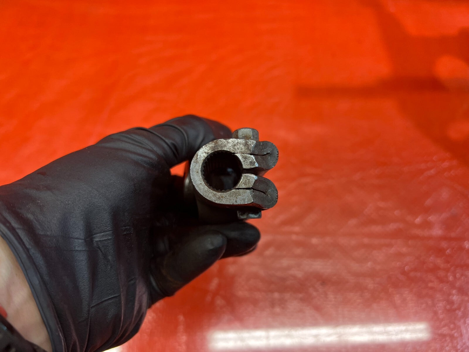 90 93 ACURA INTEGRA   STEERING COLUMN TO RACK U / B JOINT SWIVEL YOKE CONNECTOR 6