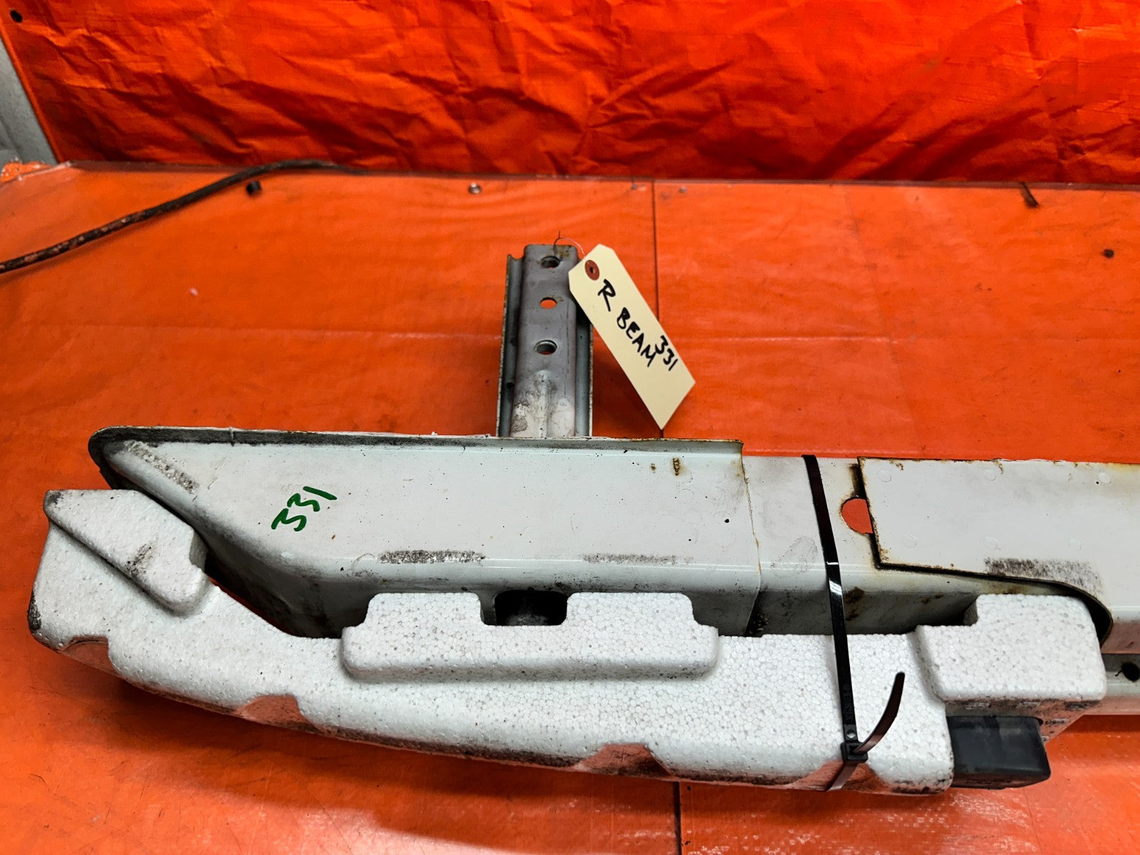 94 01 ACURA INTEGRA REAR BUMPER REINFORCEMENT CRASH BEAM OEM #3314