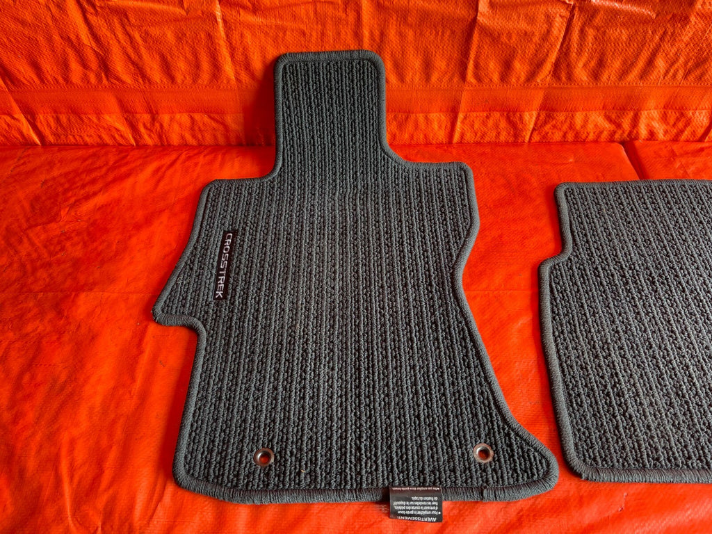 18 21 SUBARU CROSSTREK FLOOR MAT SET MATS FRONT REAR LEFT RIGHT OEM FACTORY #723
