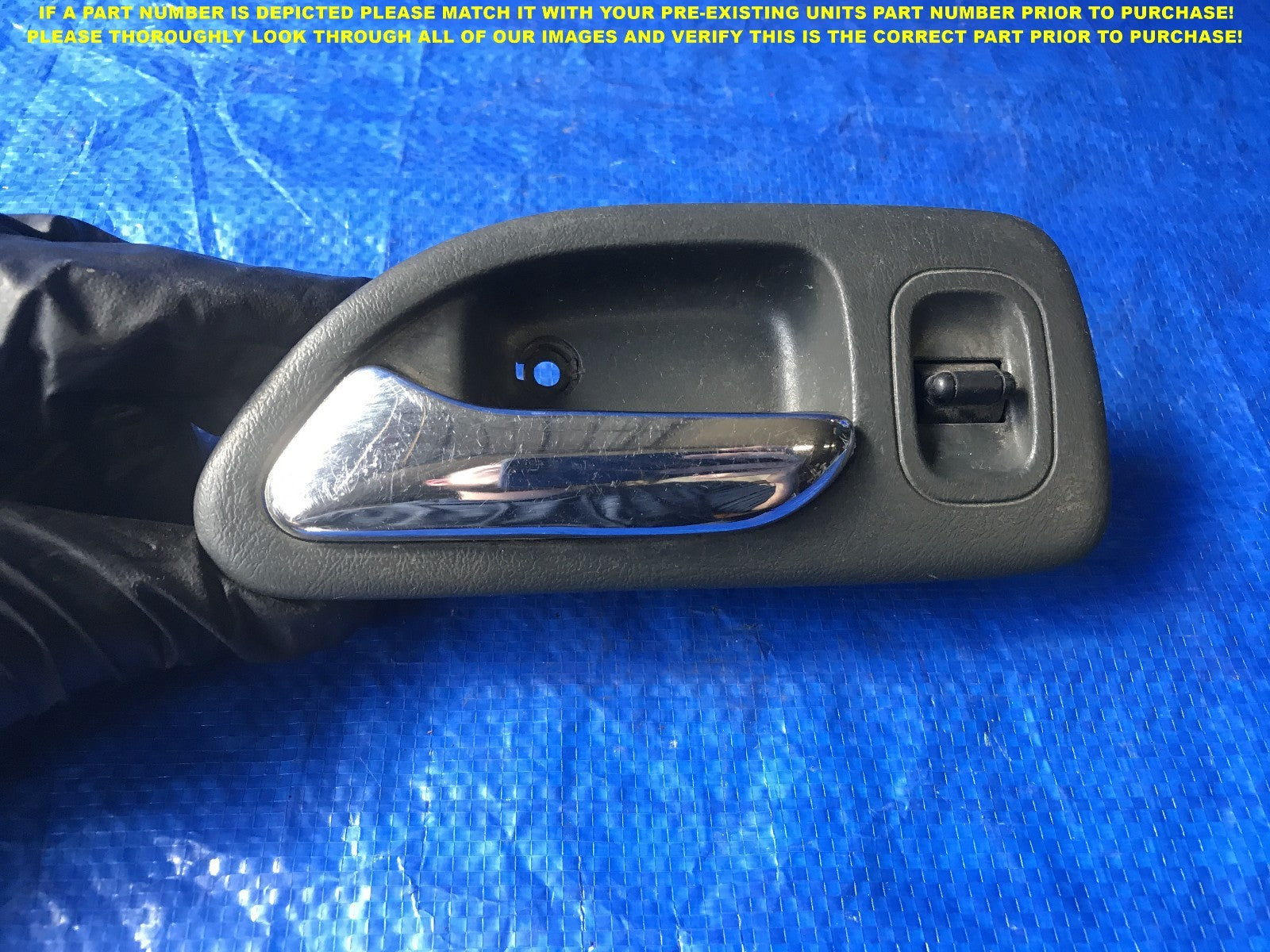 OEM 1994 1995 1996 1997 HONDA ACCORD DRIVER LEFT REAR INTERIOR DOOR HANDLE   0