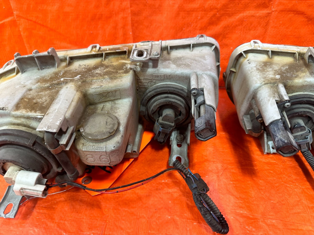 98 01 ACURA INTEGRA   HEADLIGHT HEADLAMP SET   HEADLIGHTS LEFT RIGHT OE OEM #1199