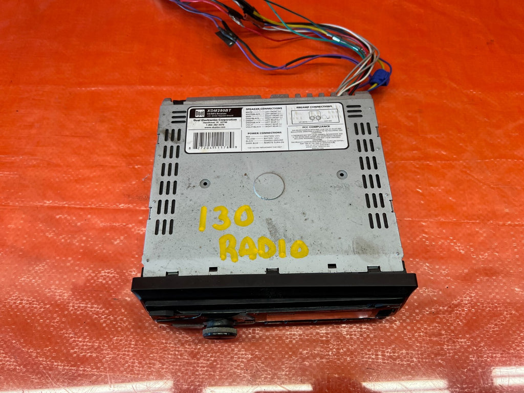 DUAL BRAND   XDM280BT MODEL   AM FM RADIO STEREO   USED   REMOVED FROM CIVIC7