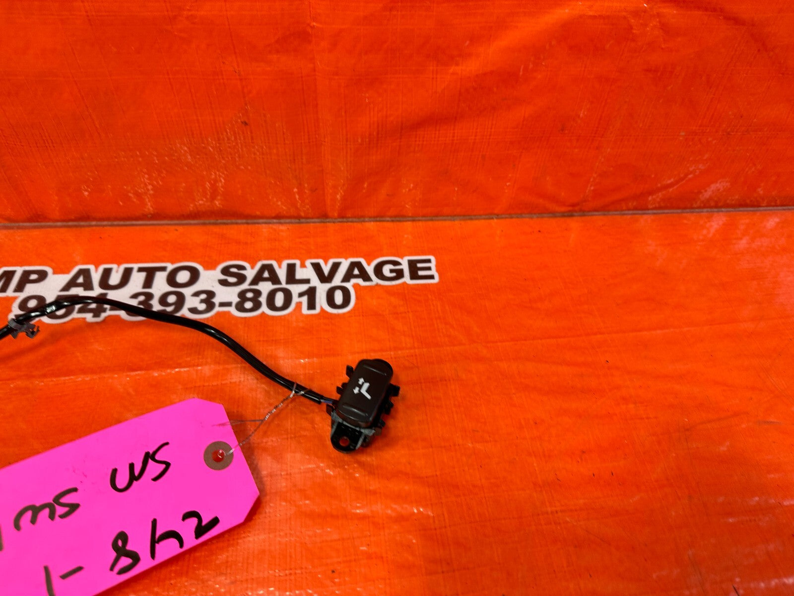 08 09 INFINITI G37 2D COUPE SPORT S   PASSENGER RIGHT SEAT SWITCH   OEM #2484