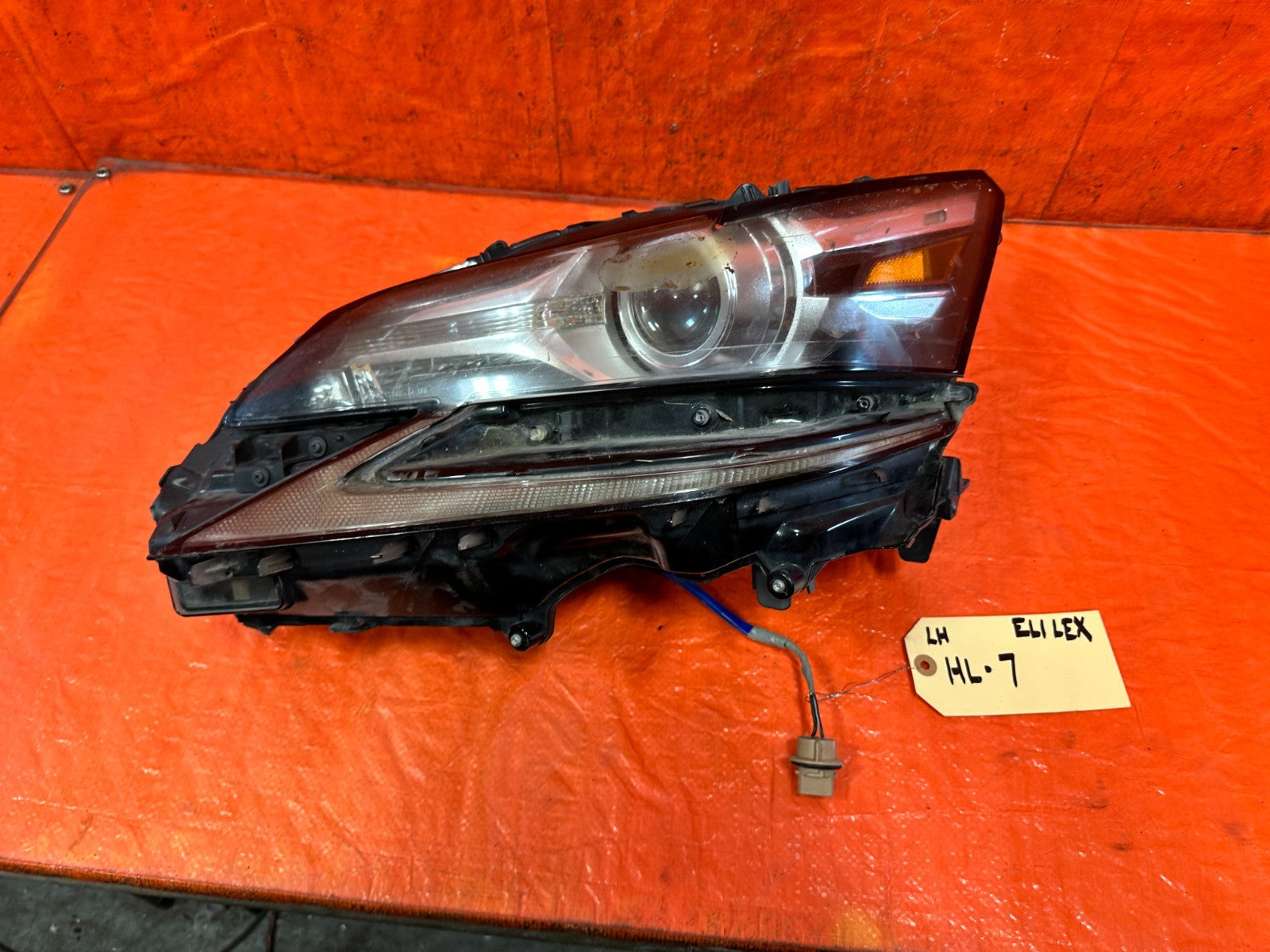 16 20 LEXUS GS350 GS 350   DRIVER LEFT HEADLIGHT HEADLAMP   FOR PARTS   AS IS0
