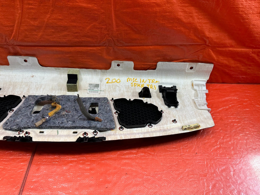 17 20 INFINITI Q60   REAR UPPER TRUNK TRIM / SPEAKER COVER   OEM FACTORY #20013
