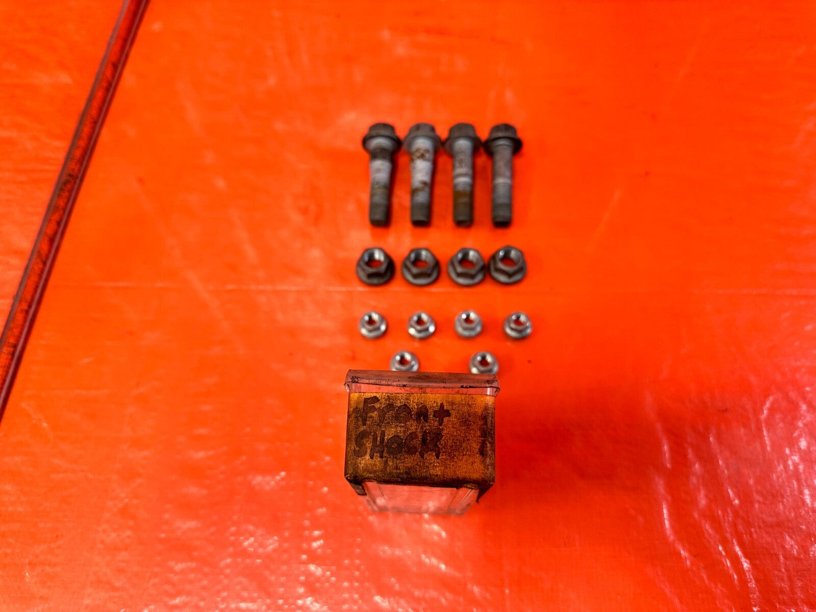 13 20 SUBARU BRZ   FRONT SHOCK MOUNTING BOLT SET BOLTS HARDWARE   OEM #2920