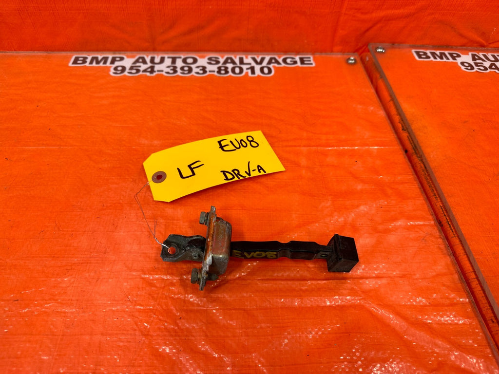 03 05 LANCER EVOLUTION EVO VIII IX 8 9   DRIVER LEFT FRONT DOOR CHECKER   OEM0