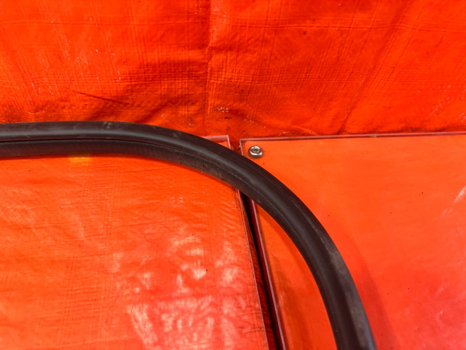 08 14 SUBARU WRX WAGON   CHASSIS TO DOOR OPEN TRIM WEATHER STRIP RIGHT REAR #2834