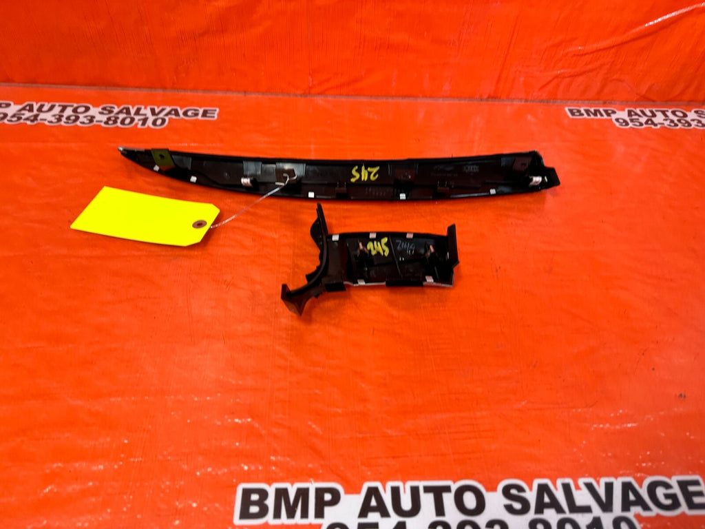08 15 INFINITI G37 & Q60 2D COUPE   LEFT & RIGHT DASHBOARD DASH TRIM   OEM #2459
