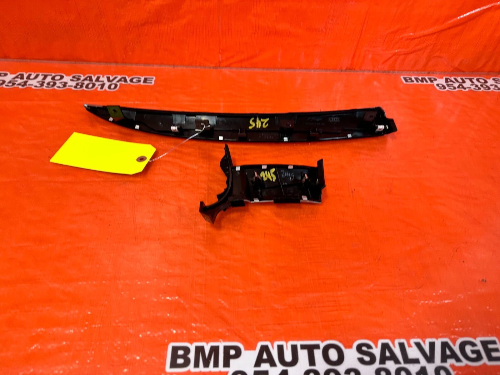 08 15 INFINITI G37 & Q60 2D COUPE   LEFT & RIGHT DASHBOARD DASH TRIM   OEM #2459