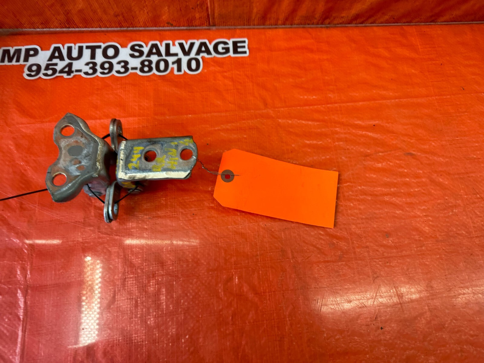 07 12 LEXUS ES350   PASSENGER RIGHT REAR DOOR HINGE SET UPPER LOWER   OEM #2449