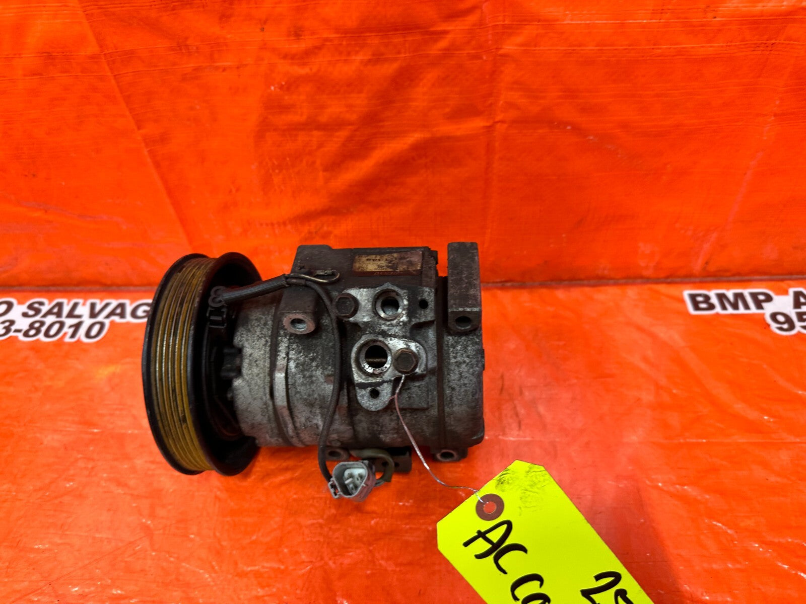 00 05 TOYOTA CELICA   HVAC AIR CONDITIONG AC COMPRESSOR PUMP   OEM FACTORY #2506
