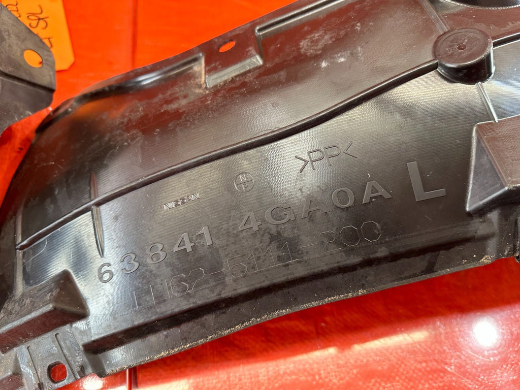 14 20 INFINITI Q50 DRIVER LEFT FRONT FRONT & REAR FENDER LINER SPLASH SHIELD 2225