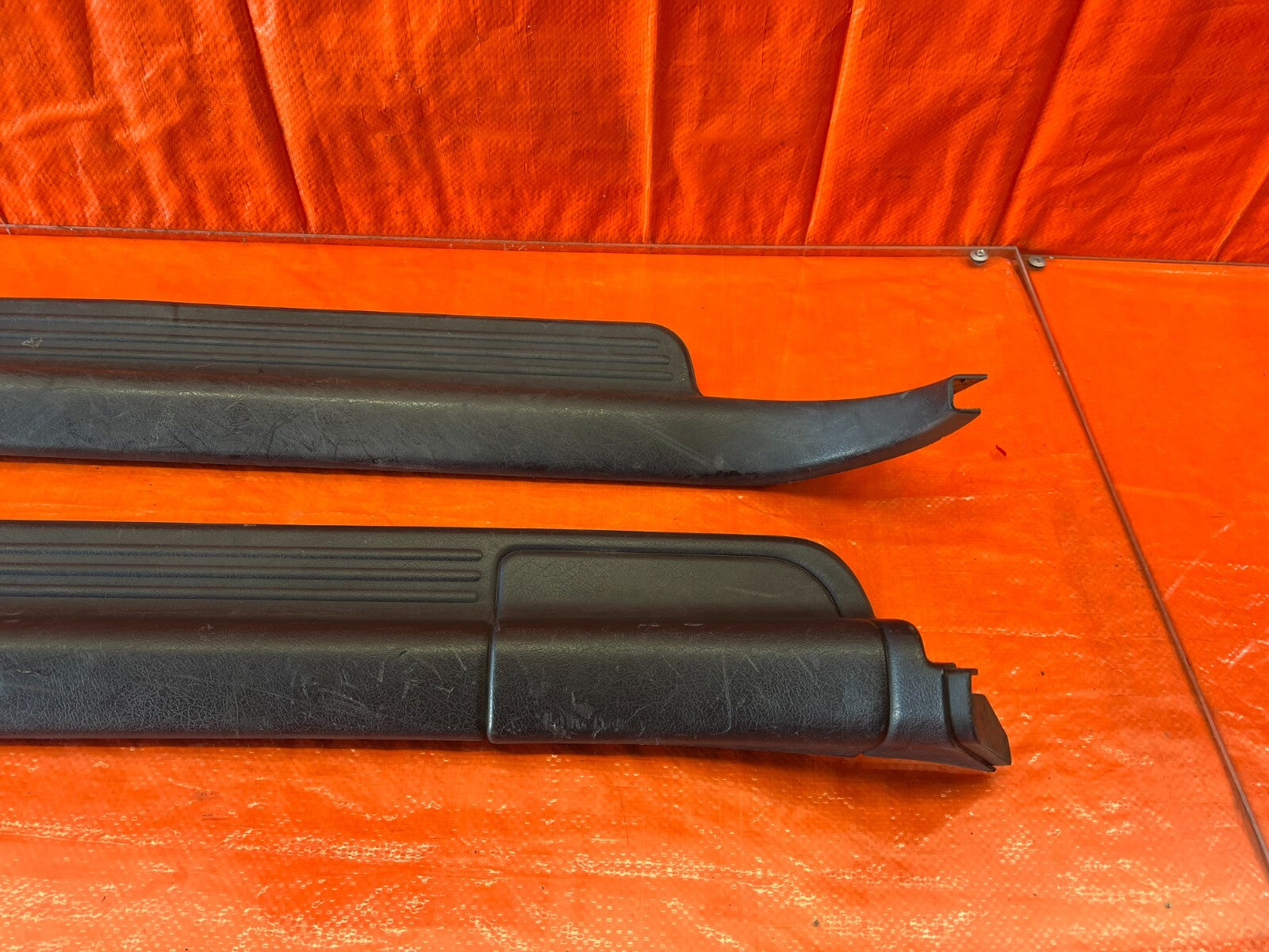 93 97 HONDA DEL SOL   FLOOR PILLAR SCUFF PLATE SET LEFT & RIGHT   OEM #1463