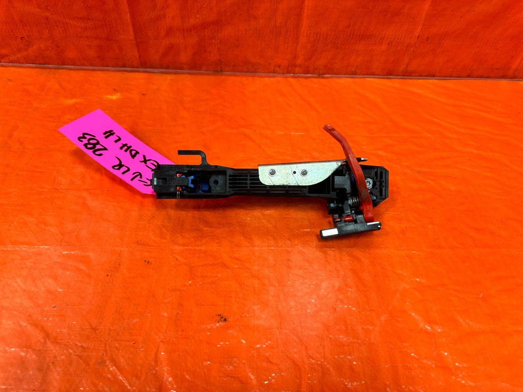 08 14 SUBARU IMPREZA WRX & STI   LEFT REAR EXTERIOR DOOR HANDLE BLUE OEM 2834