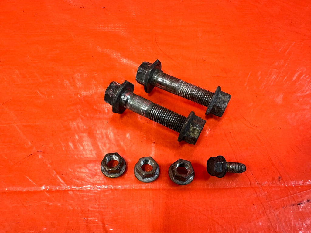03 06 LANCER EVOLUTION VIII 8 EVO IX 9   FRONT SHOCK BOLTS   OEM #EVO95
