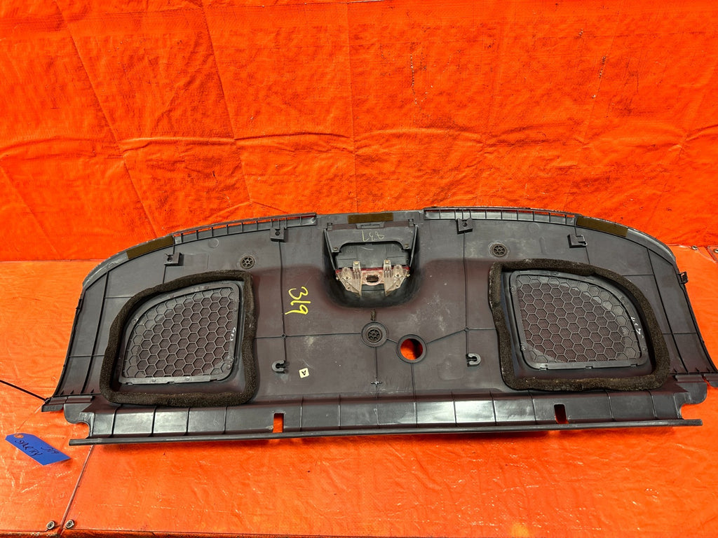 96 00 HONDA CIVIC COUPE   DARK GRAY   REAR SPEAKER TRAY W/ 3RD BRAKE LIGHT OEM7
