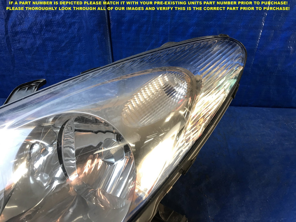 OEM 2005 2006 05 06 LEXUS ES330 HALOGEN MODEL DRIVER LEFT HEADLIGHT L LH 4