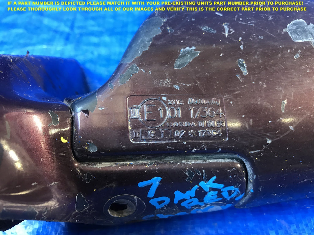 OEM 1990 1991 1992 1993 HONDA ACCORD DRIVER LEFT SIDE VIEW MIRROR E101173644