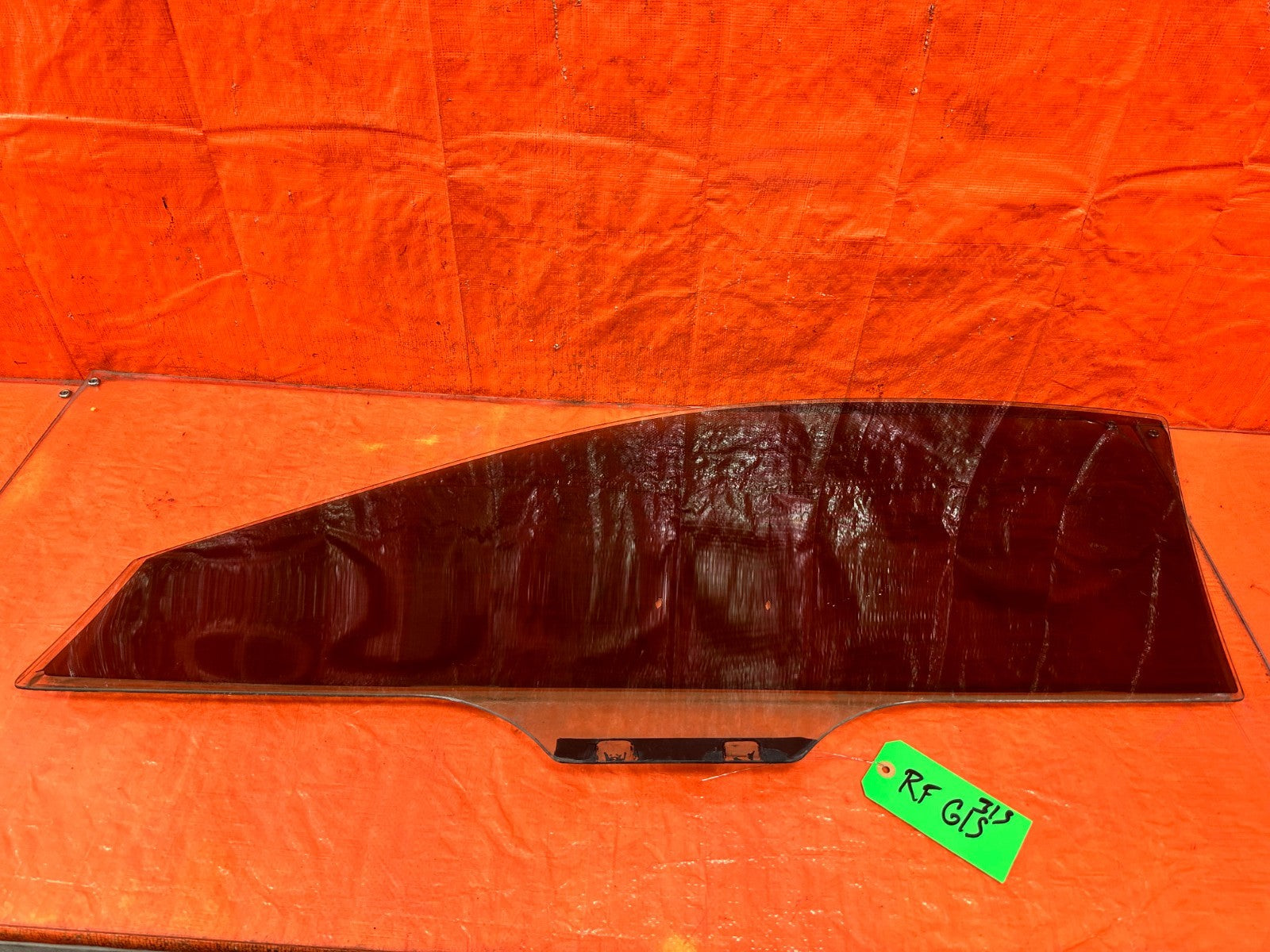 02 06 ACURA RSX   TYPE  S & BASE  PASSENGER RIGHT DOOR GLASS WINDOW   OEM #3151