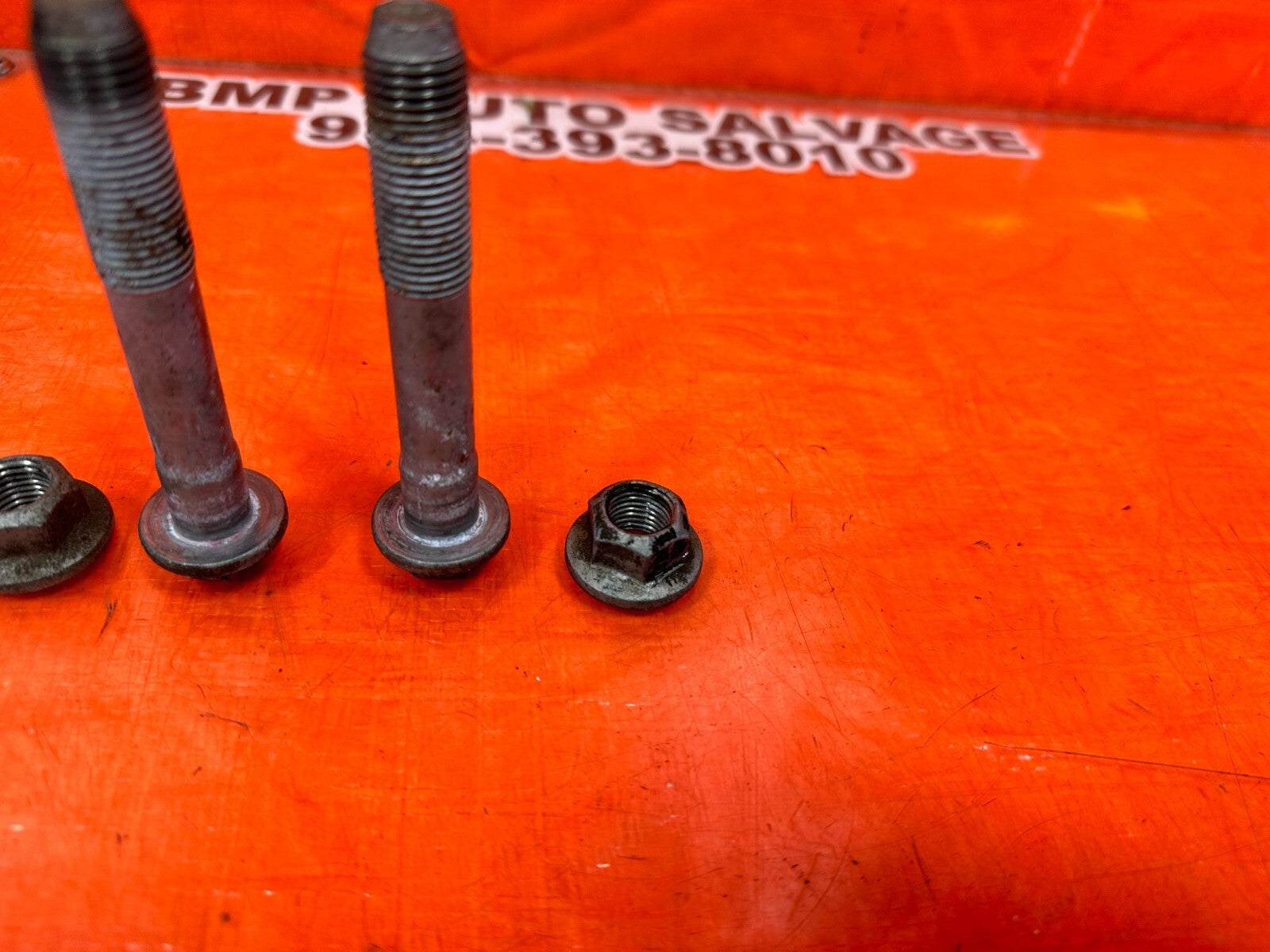 09 13 INFINITI  G37 SEDAN POWER STEERING RACK MOUNTING BOLTS HARDWARE   OEM 2481