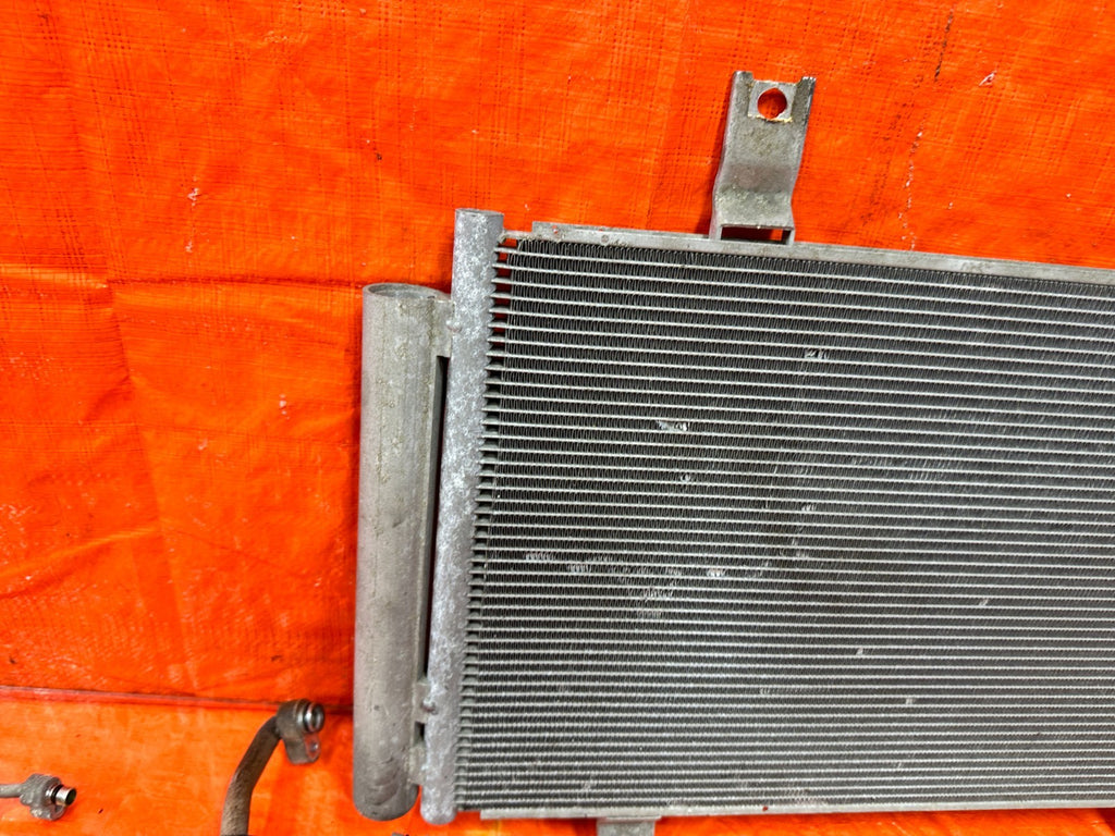 09 11 MAZDA RX8 RX 8   AC LINE SET LINES PIPES HOSES W/ CONDENSER & FAN OEM 3037